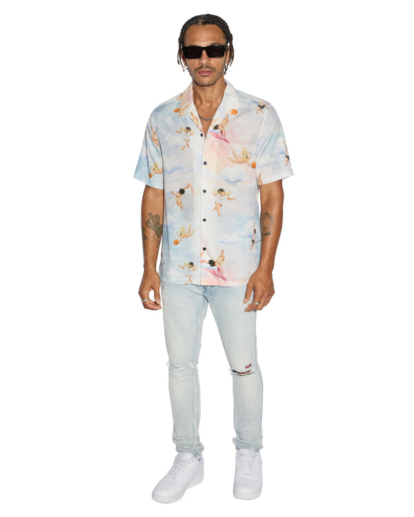 Ksubi Dreamers Resort Ss Shirt Multi Assorted