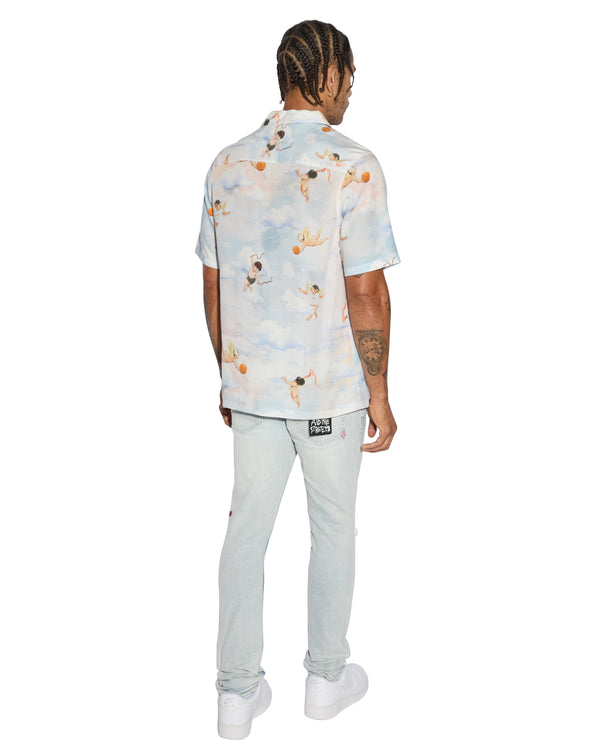Ksubi Dreamers Resort Ss Shirt Multi Assorted