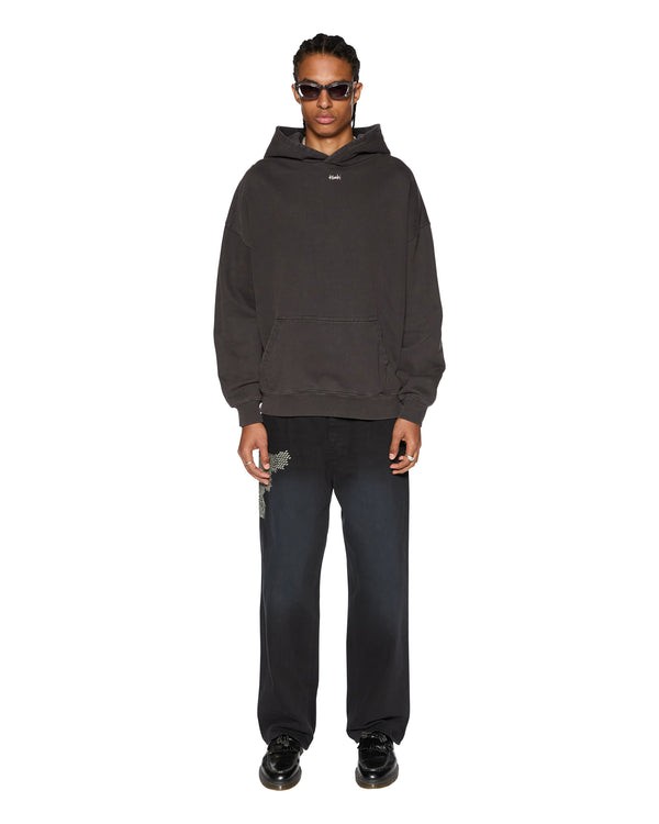 Ksubi Eagle Ekcess Hoodie Faded Black Black