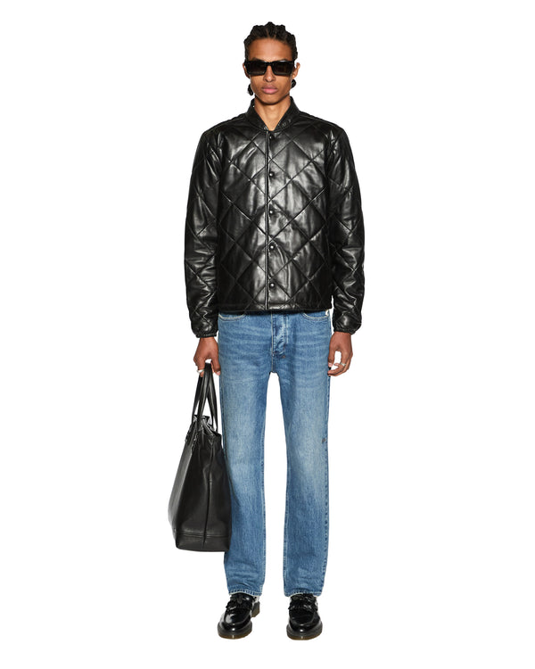 Ksubi Eclipse Quilted Bomber Black BLACK
