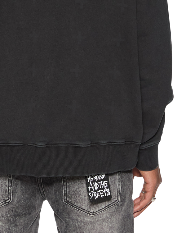 Ksubi Electric Biggie Hoodie Old Black Black