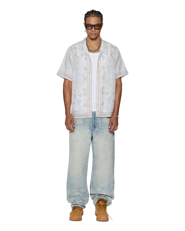 ksubi eternity ekcess resort ss shirt BLUE