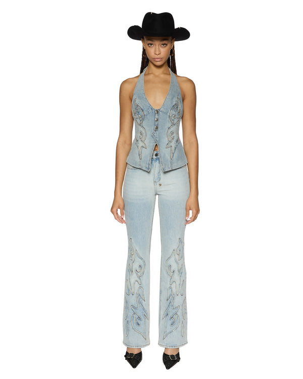 ksubi frontier soho paragon patch Denim