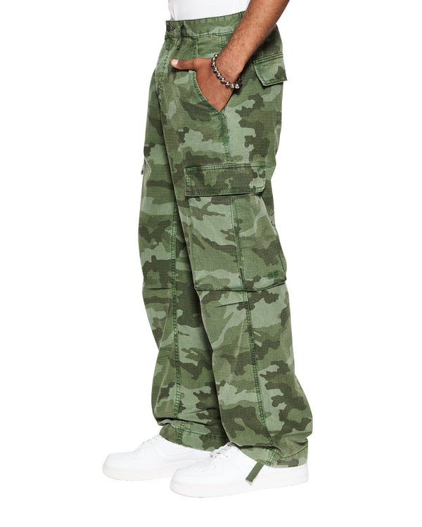 Ksubi Fugitive Cargo Hash Camo GREEN