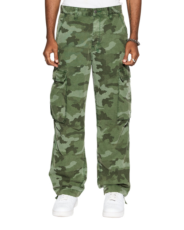 ksubi fugitive cargo hash camo GREEN
