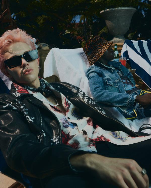 Ksubi Graff Rose Resort Ss Shirt Multi Assorted