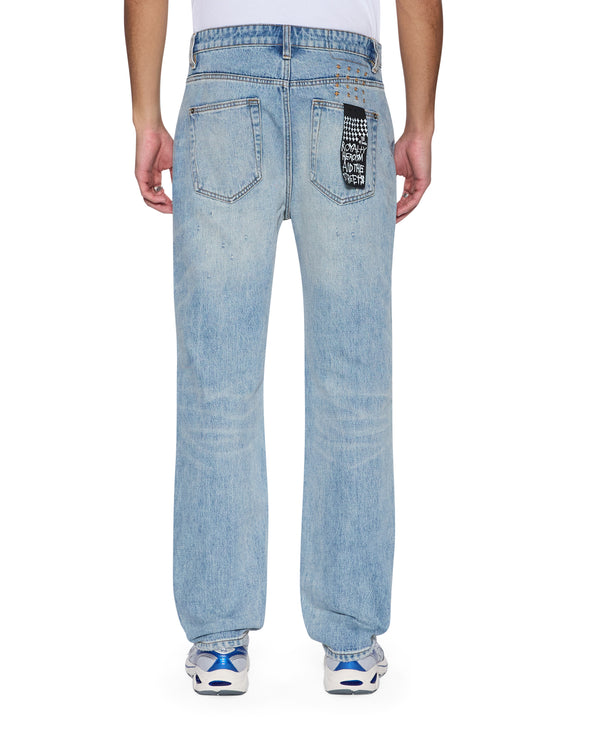Ksubi Hazlow Scatter Blue DENIM