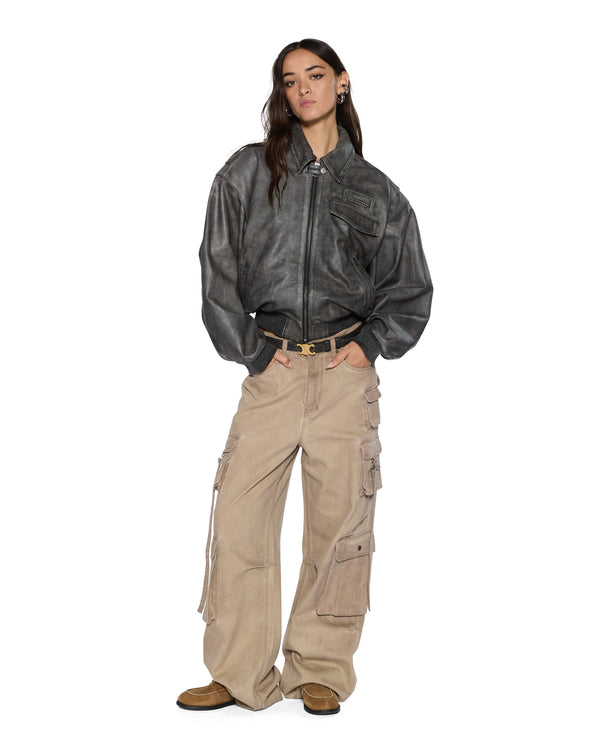 Ksubi Highway Bomber Vintage Black BLACK