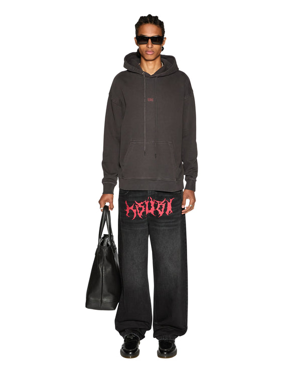 Ksubi Hit List Biggie Hoodie Faded Black BLACK