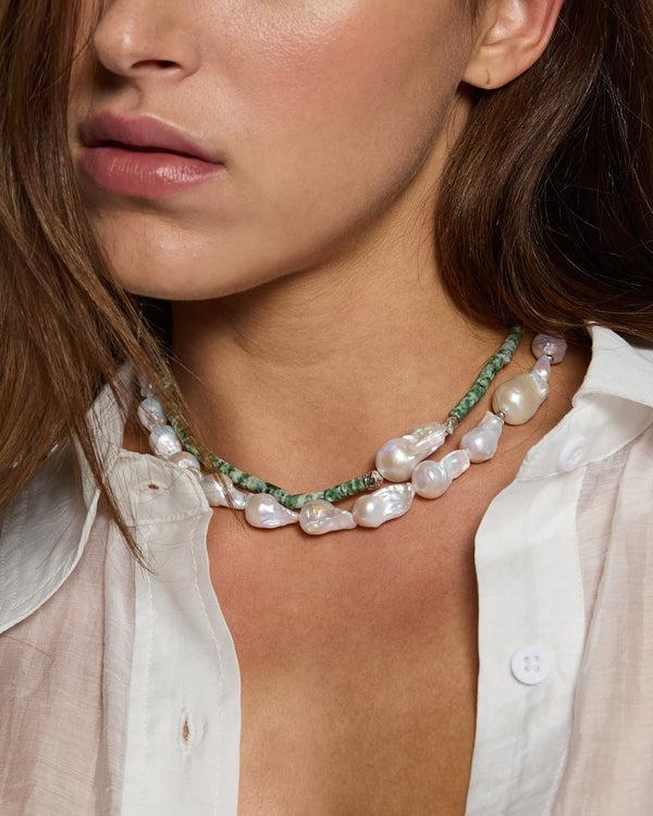 Ksubi Jade Camo Choker