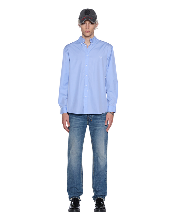 Ksubi Kade Ls Shirt Blue Assorted