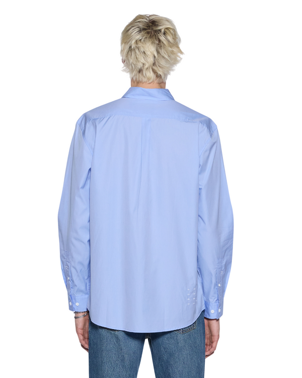 Ksubi Kade Ls Shirt Blue Assorted