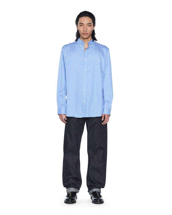 Ksubi Kade Ls Shirt Pin Blue Assorted