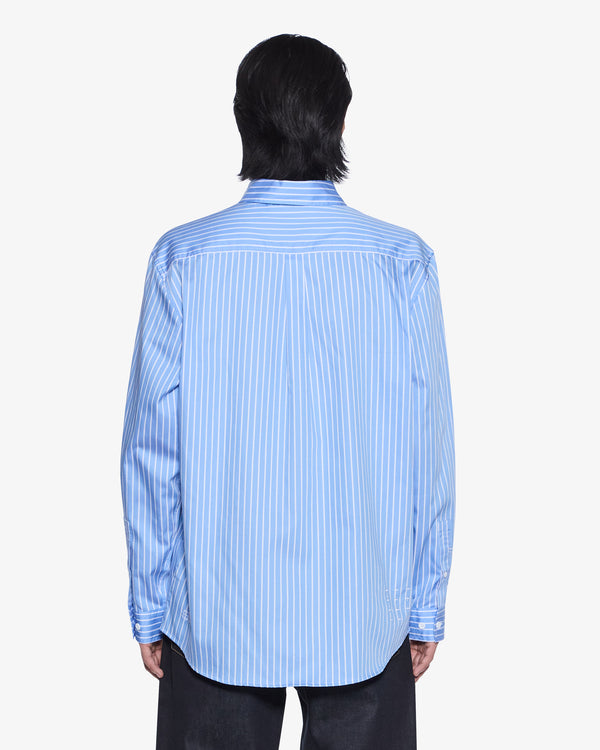 Ksubi Kade Ls Shirt Pin Blue Assorted