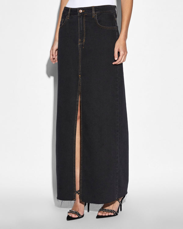 ksubi kara maxi skirt pitch Black