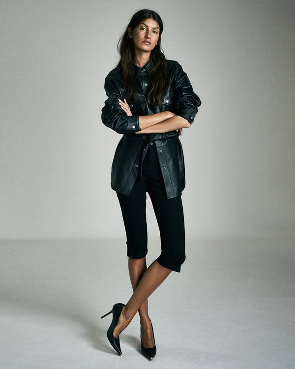 Ksubi Kendall Capri Jet Black BLACK