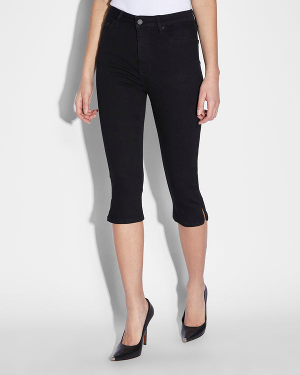 ksubi kendall capri jet black BLACK