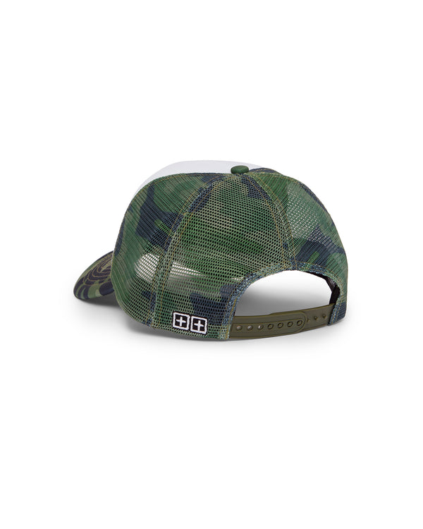 Ksubi Krome Puff Trucker Cap Camo