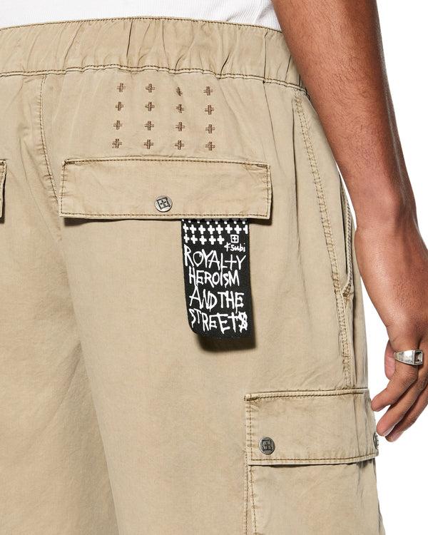 Ksubi Krush Cargo Short Fog TAN