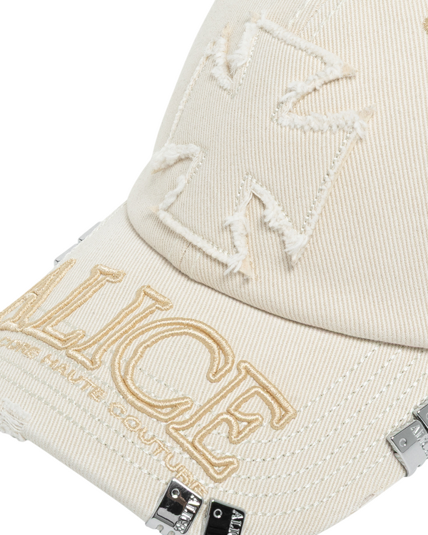 Ksubi Ksubi X Alice Hollywood Atelier Cap Ivory
