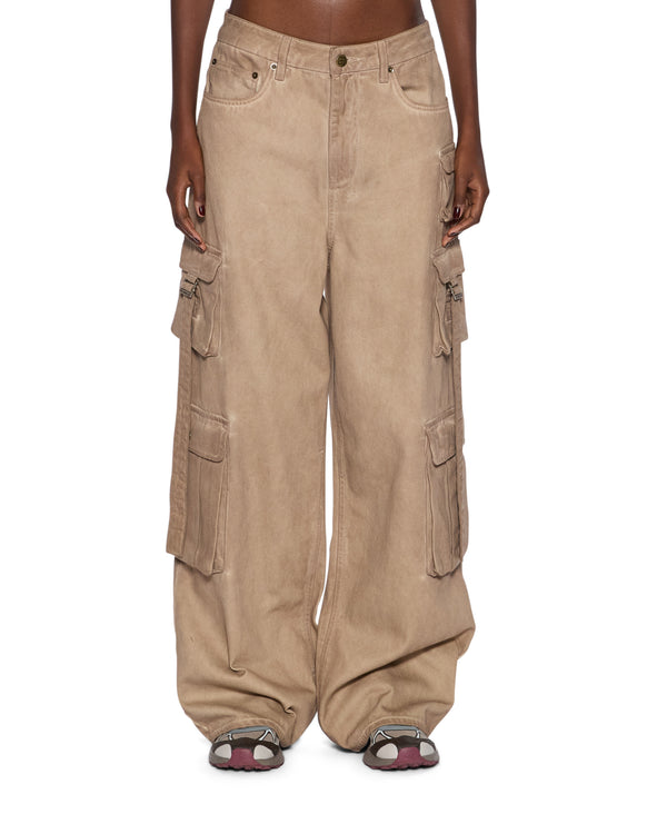 ksubi ksuper cargo terra BROWN