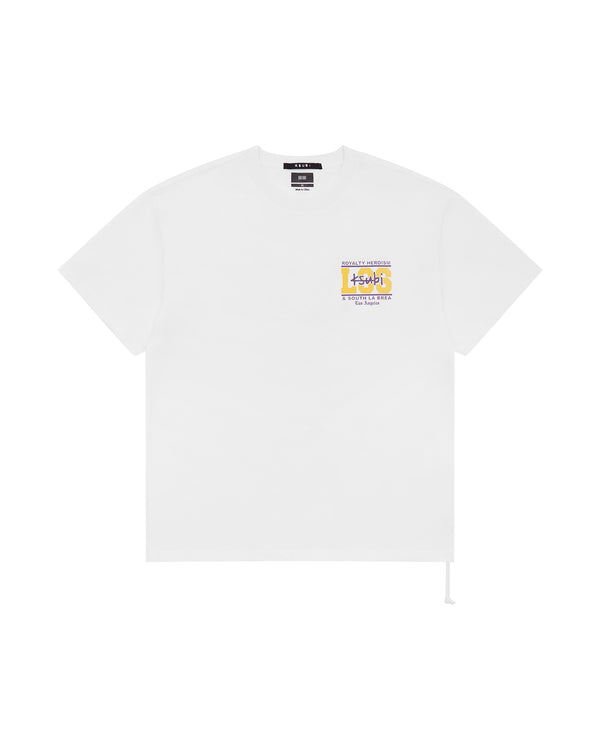 Ksubi La And The Streets Ss Biggie Tee White WHITE