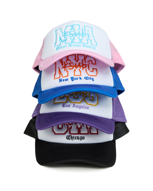 Ksubi La And The Streets Trucker Cap Purple