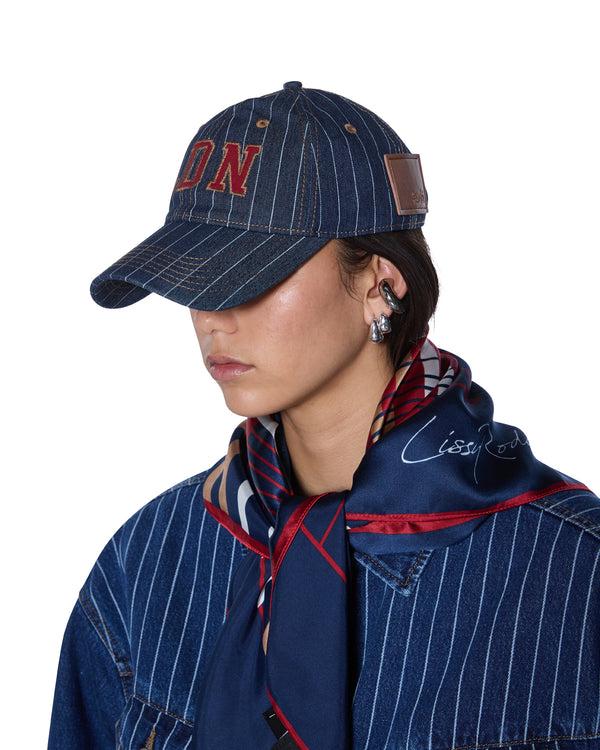 Ksubi Ldn Retro Cap Navy Pinstripe