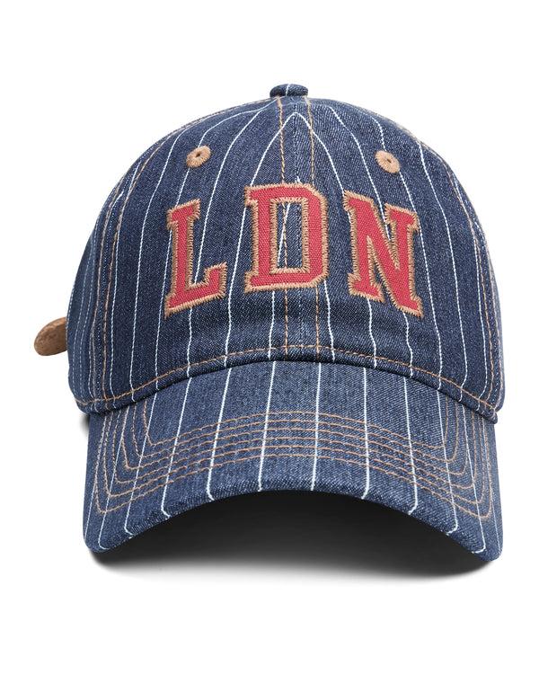 Ksubi Ldn Retro Cap Navy Pinstripe