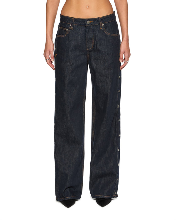 Ksubi Low Rider Original Snaps DENIM