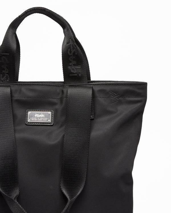 Ksubi Made In Heaven Nylon Leather Tote Black