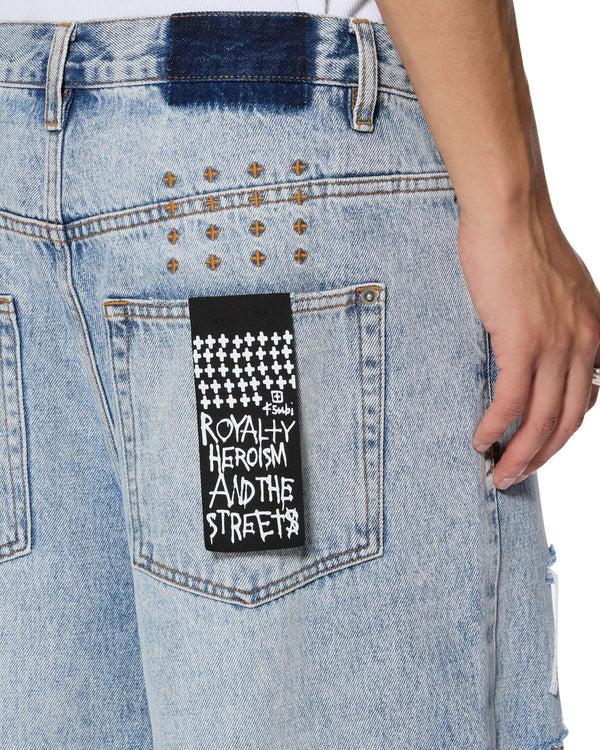 Ksubi MAXX Bunker Blue Trashed DENIM