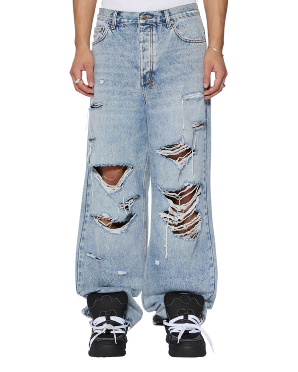 ksubi MAXX bunker blue trashed DENIM
