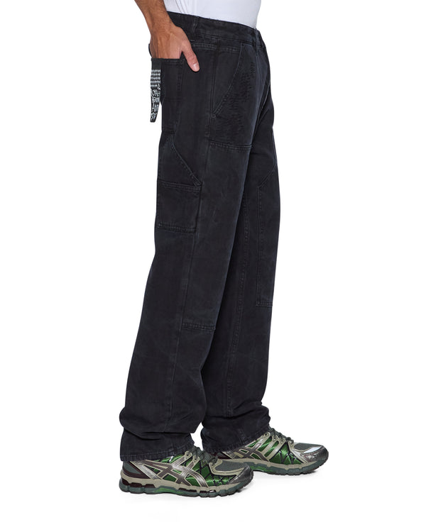 Ksubi MAXX Operator Pant Torqued Black Black
