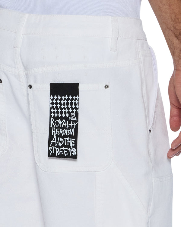 Ksubi MAXX Operator Short Arktik WHITE