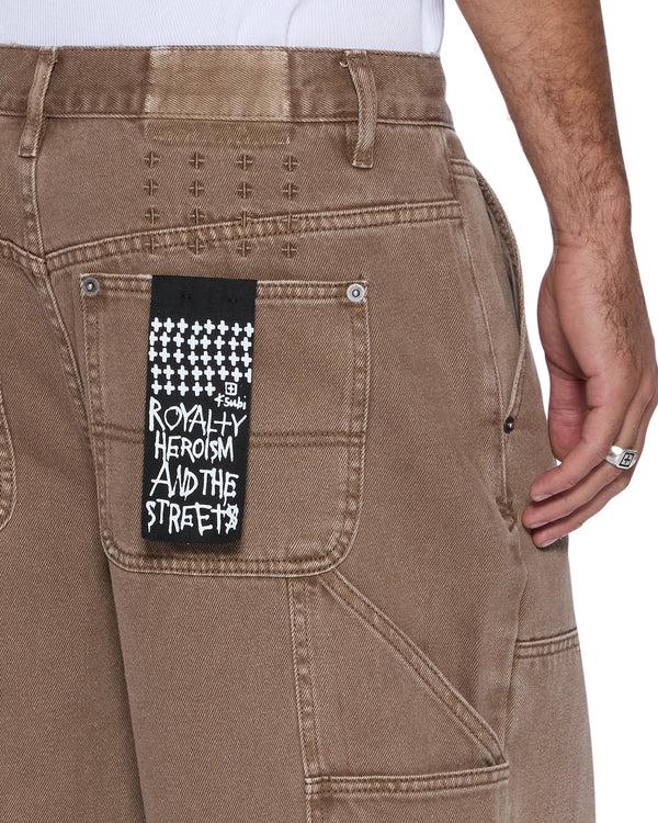 Ksubi MAXX Operator Short Oak BROWN
