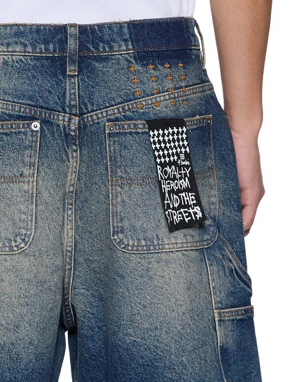 Ksubi MAXX Operator Short Rodeo Blue DENIM