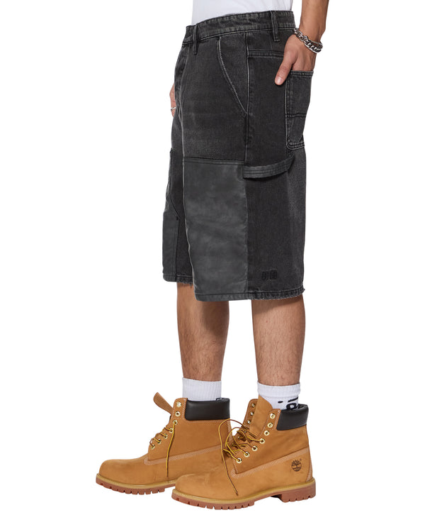 Ksubi MAXX Operator Short Torqued Black BLACK