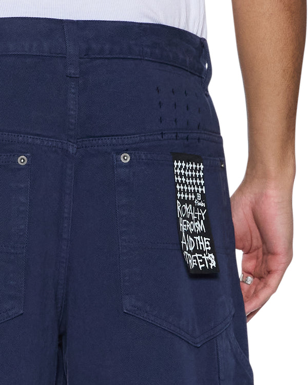 Ksubi MAXX Short Mechanik Ink Blue NAVY