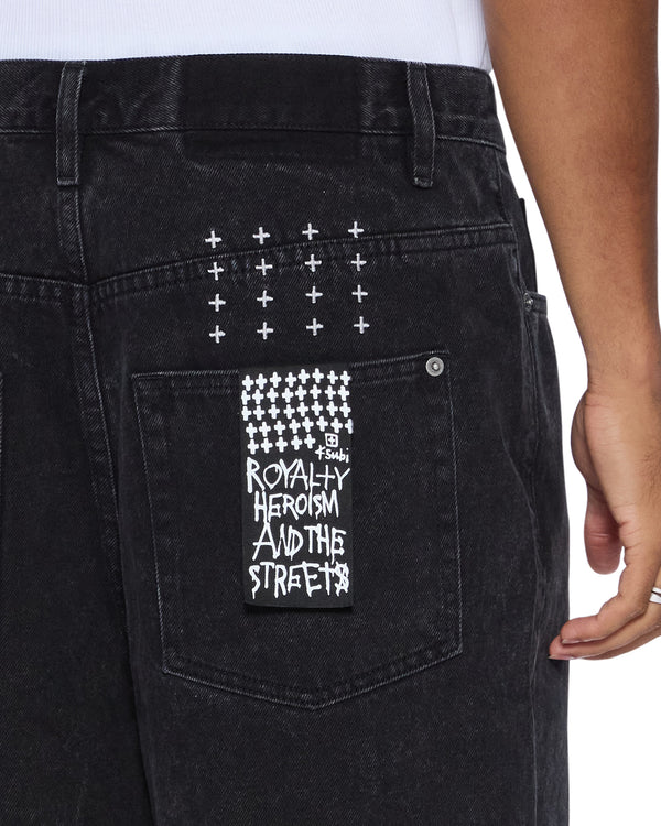 Ksubi MAXX Short Noir BLACK