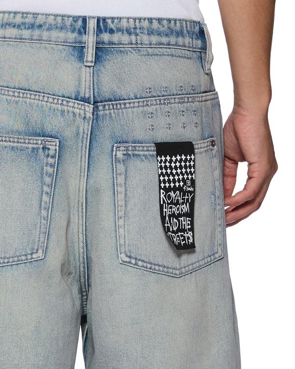 Ksubi MAXX Short Punk Blue DENIM