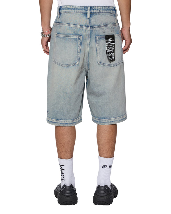 Ksubi MAXX Short Punk Blue DENIM