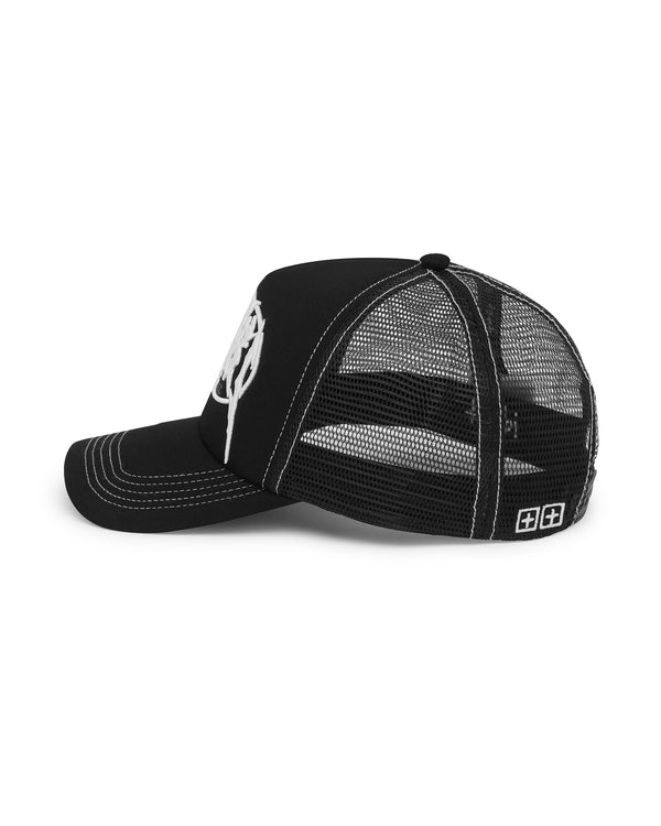 Ksubi Metal Trucker Cap Black