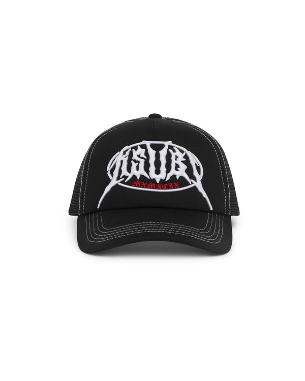 Ksubi Metal Trucker Cap Black