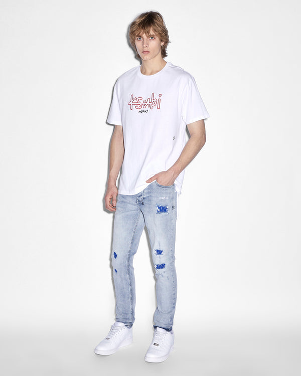 Ksubi Miami 4x4 Biggie Ss Tee Tru White White
