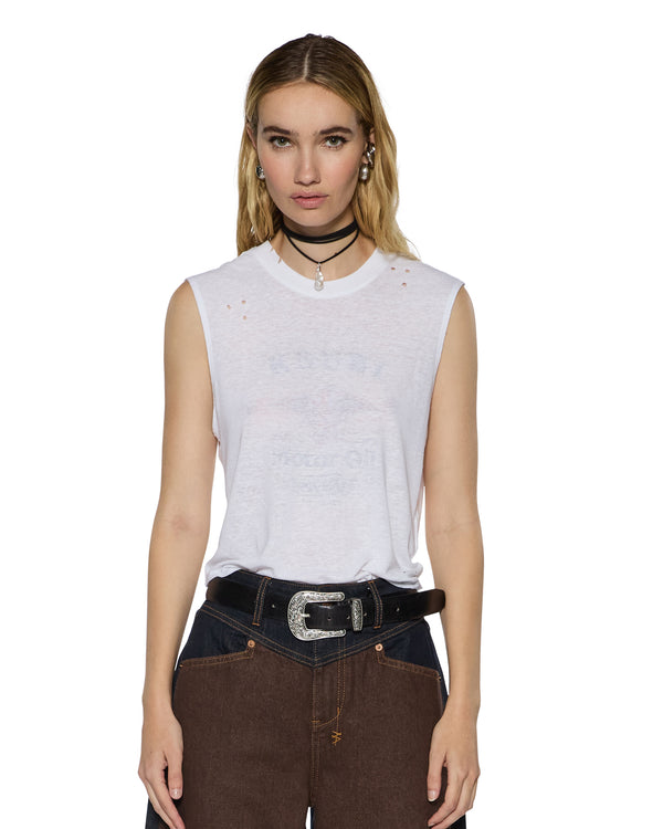 ksubi motor oil moss tank white WHITE