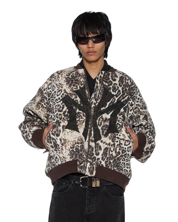 Ksubi Mowalola Bomber Cheetah Trashed Assorted