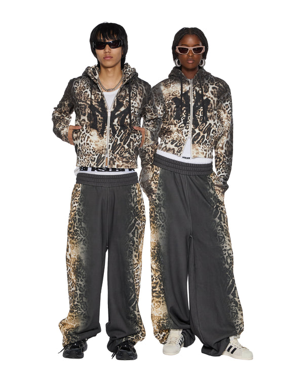 Ksubi Mowalola Zip Hoodie Cheetah Assorted