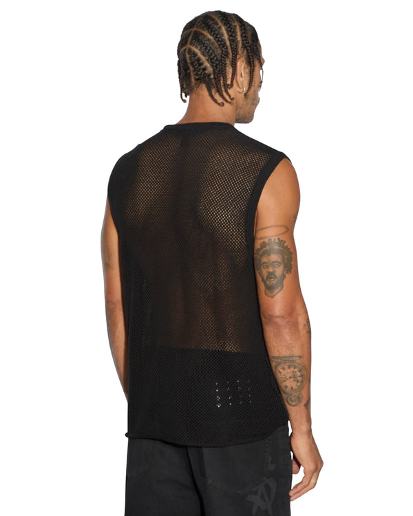 Ksubi Networth Tank Black Black
