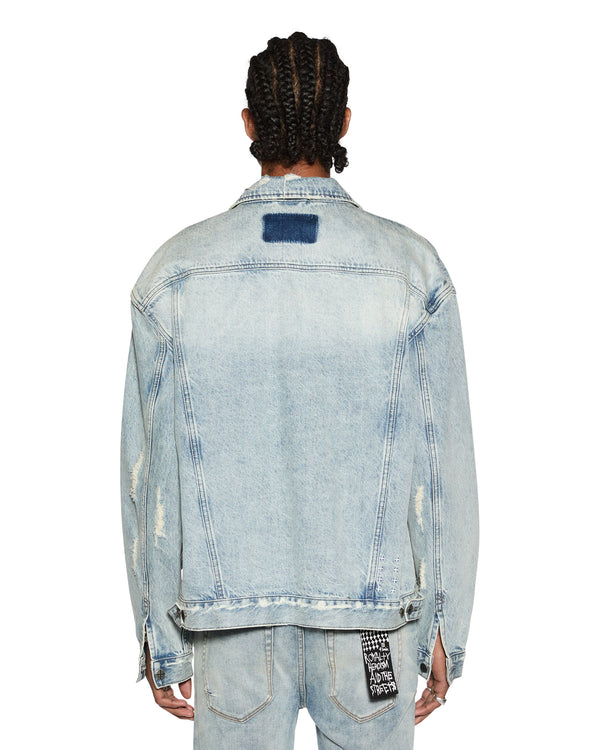 Ksubi Oh G Jacket Acid Trip Trash DENIM